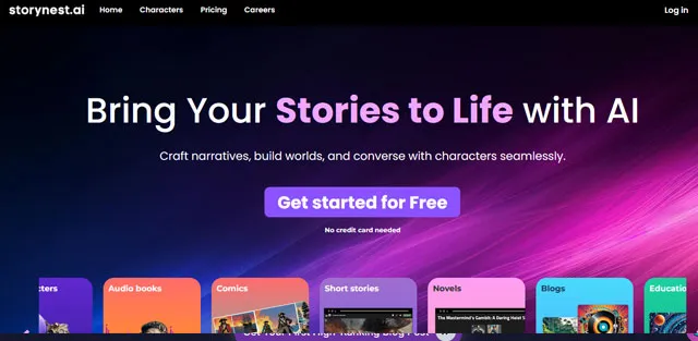 logo of StoryNest.ai